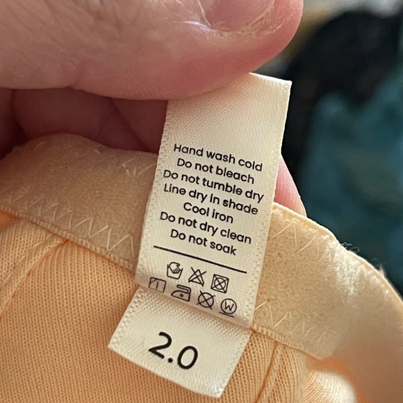 Moona Bra Nude Front Closure Comfort Bra NWT XL Cotton Blend - Picture 5 of 5